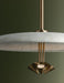 Troy Lighting - F2820-PBR/WTW - LED Pendant - Garth - Patina Brass