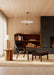 Troy Lighting - F2820-PBR/WTW - LED Pendant - Garth - Patina Brass