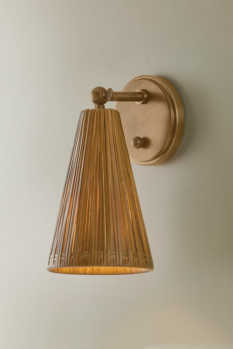 Troy Lighting - B1910-PBR - One Light Wall Sconce - Griffith - Patina Brass