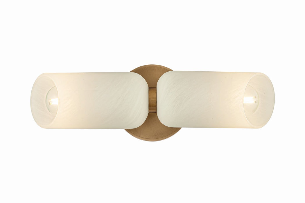 Troy Lighting - B4714-PBR - Two Light Bath and Vanity - Hermann - Patina Brass
