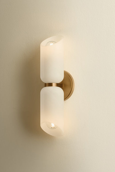 Troy Lighting - B4714-PBR - Two Light Bath and Vanity - Hermann - Patina Brass