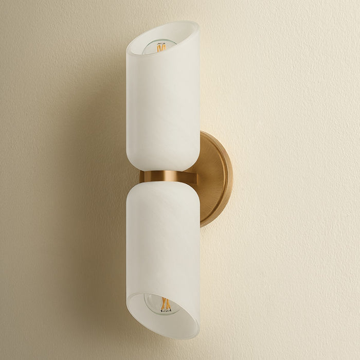 Troy Lighting - B4714-PBR - Two Light Bath and Vanity - Hermann - Patina Brass
