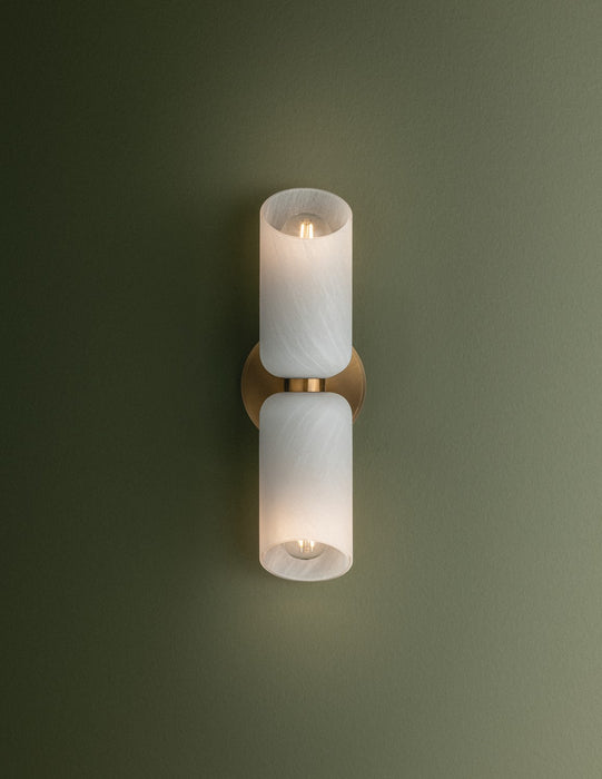 Troy Lighting - B4714-PBR - Two Light Bath and Vanity - Hermann - Patina Brass