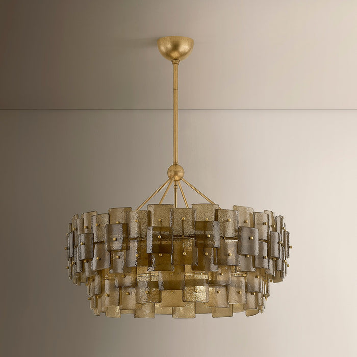 Troy Lighting - F2136-PGL - Eight Light Chandelier - Jacik - Patina Gold Leaf
