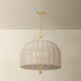 Troy Lighting - F1628-VGL - Six Light Pendant - Lonnie - Vintage Gold Leaf