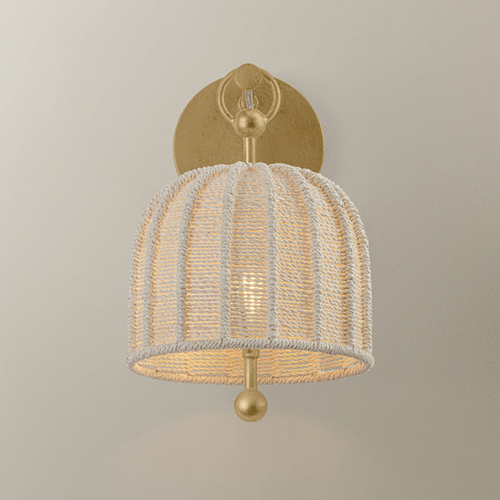 Troy Lighting - B1611-VGL - One Light Wall Sconce - Lonnie - Vintage Gold Leaf