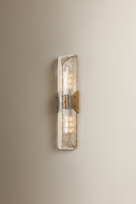 Troy Lighting - B5124-PBR - Two Light Wall Sconce - Nordic - Patina Brass