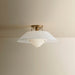 Troy Lighting - C8422-PBR - One Light Semi Flush Mount - Otto - Patina Brass