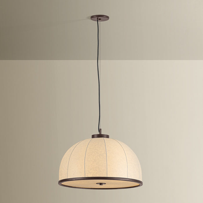 Troy Lighting - F4821-BRL - Three Light Pendant - Rodrick - Bronze Leaf