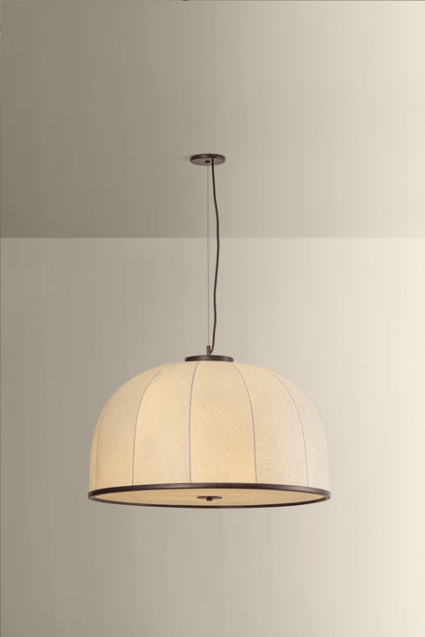 Troy Lighting - F4830-BRL - Four Light Pendant - Rodrick - Bronze Leaf