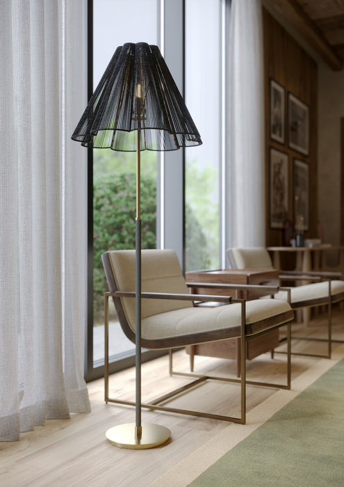 Troy Lighting - PFL3464-PGL - One Light Floor Lamp - Sonoma - Patina Gold Leaf