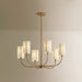 Troy Lighting - F3030-PBR - Six Light Chandelier - Teddy - Patina Brass