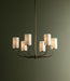 Troy Lighting - F3030-PBR - Six Light Chandelier - Teddy - Patina Brass