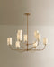 Troy Lighting - F3042-PBR - Nine Light Chandelier - Teddy - Patina Brass