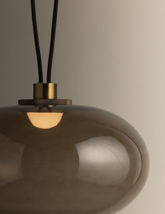 Troy Lighting - F6818-PBR - LED Pendant - Walz - Patina Brass