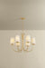 Troy Lighting - F5728-VGL - Six Light Chandelier - Weiland - Vintage Gold Leaf