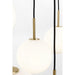Visual Comfort Studio - SCRJLS207EBSOEG - Eight Light Linear Chandelier - Sorelle - Estate Brass