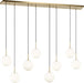 Visual Comfort Studio - SCRJLS207EBSOEG - Eight Light Linear Chandelier - Sorelle - Estate Brass