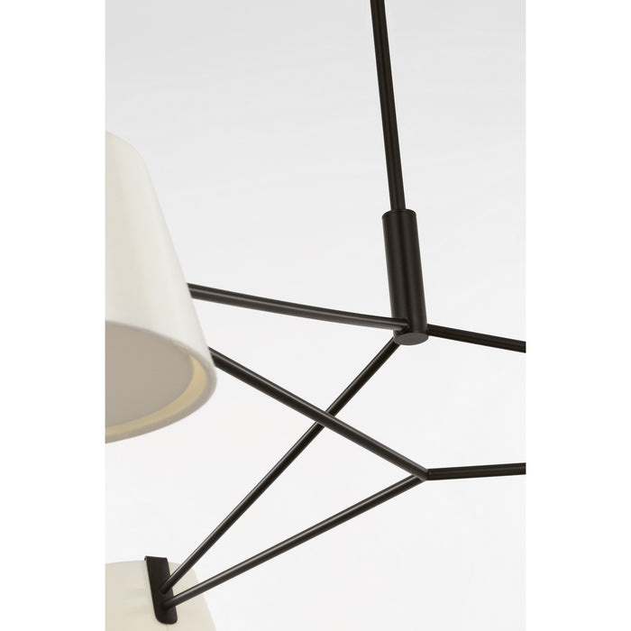 Visual Comfort Studio - SCRJCH198AIWL - Three Light Chandelier - Hale - Aged Iron