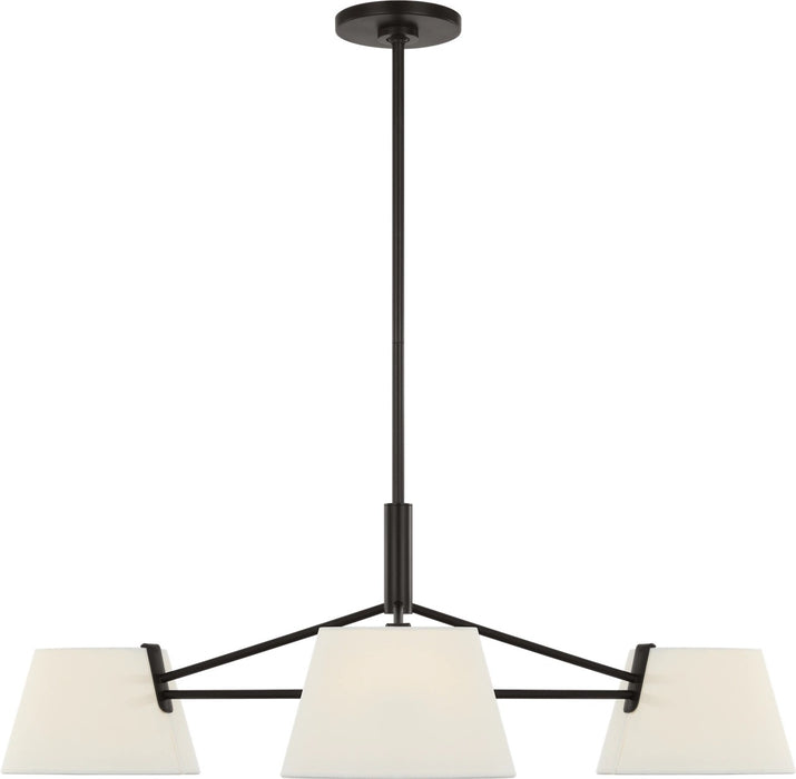 Visual Comfort Studio - SCRJCH194AIWL - Three Light Chandelier - Hale - Aged Iron