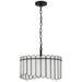 Quoizel - ANN1816MBK - Three Light Pendant - Annabelle - Matte Black