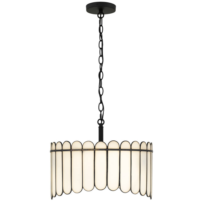 Quoizel - ANN1816MBK - Three Light Pendant - Annabelle - Matte Black