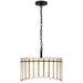 Quoizel - ANN1816MBK - Three Light Pendant - Annabelle - Matte Black