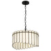 Quoizel - ANN1816MBK - Three Light Pendant - Annabelle - Matte Black