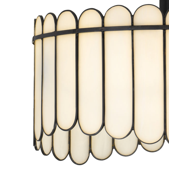 Quoizel - ANN1816MBK - Three Light Pendant - Annabelle - Matte Black