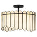 Quoizel - ANN1816MBK - Three Light Pendant - Annabelle - Matte Black