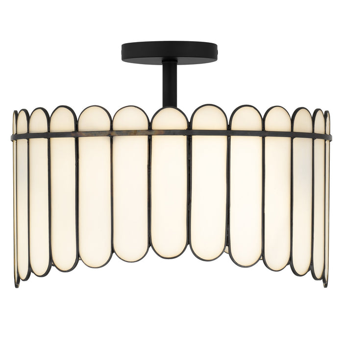Quoizel - ANN1816MBK - Three Light Pendant - Annabelle - Matte Black