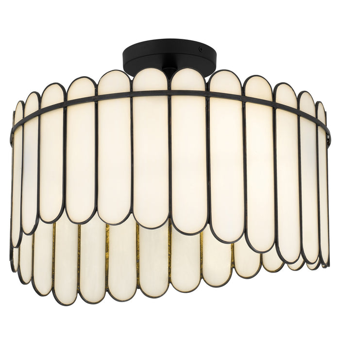 Quoizel - ANN1816MBK - Three Light Pendant - Annabelle - Matte Black