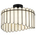 Quoizel - ANN1816MBK - Three Light Pendant - Annabelle - Matte Black