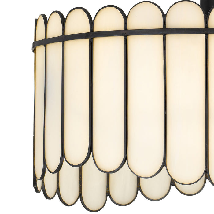 Quoizel - ANN1816MBK - Three Light Pendant - Annabelle - Matte Black