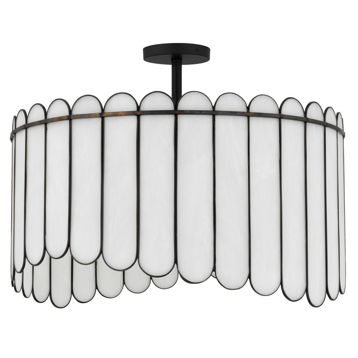 Quoizel - ANN2824MBK - Four Light Pendant - Annabelle - Matte Black