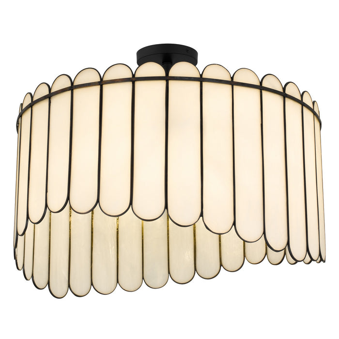 Quoizel - ANN2824MBK - Four Light Pendant - Annabelle - Matte Black