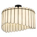 Quoizel - ANN2824MBK - Four Light Pendant - Annabelle - Matte Black