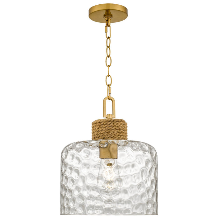 Quoizel - BTC1512BRG - One Light Pendant - Baltic - Brushed Gold