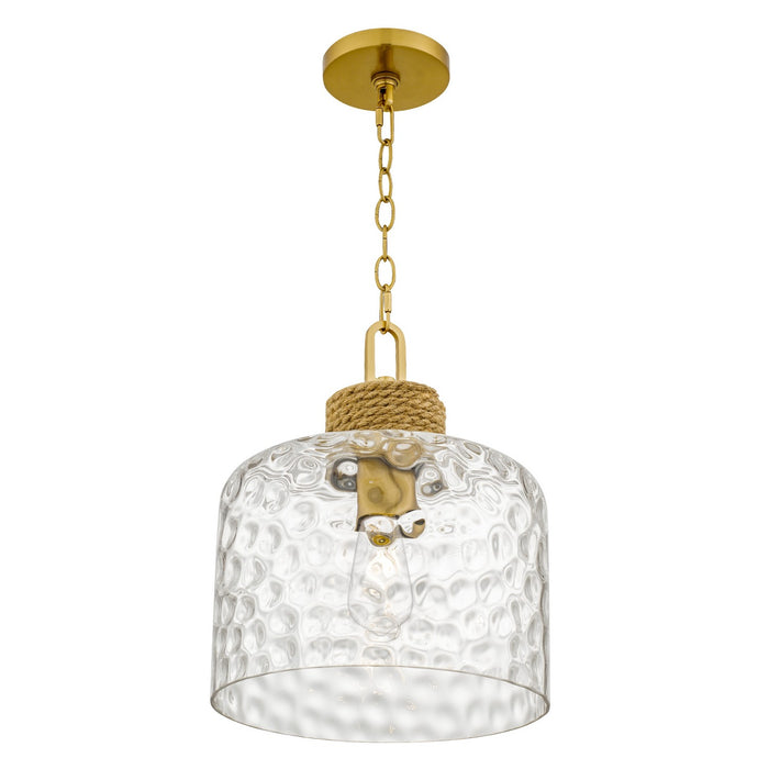 Quoizel - BTC1512BRG - One Light Pendant - Baltic - Brushed Gold
