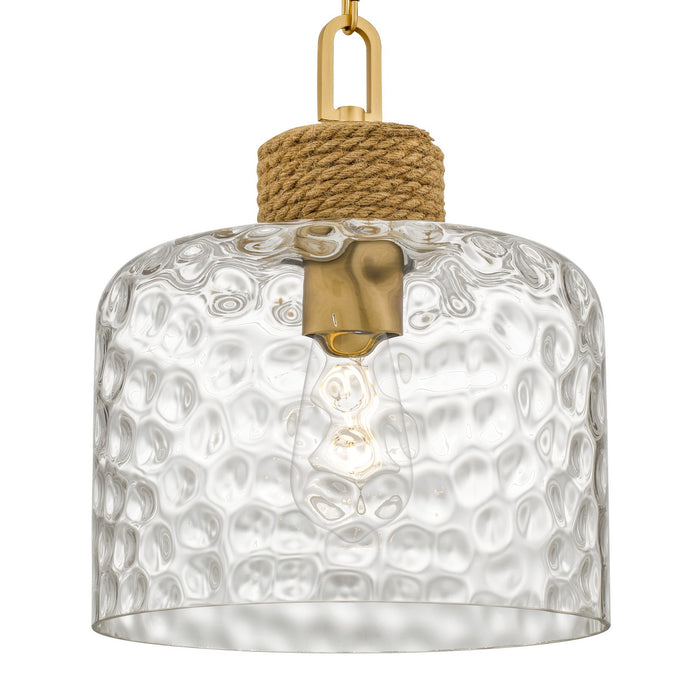 Quoizel - BTC1512BRG - One Light Pendant - Baltic - Brushed Gold