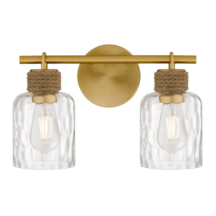 Quoizel - BTC8614BRG - Two Light Vanity - Baltic - Brushed Gold