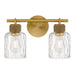 Quoizel - BTC8614BRG - Two Light Vanity - Baltic - Brushed Gold