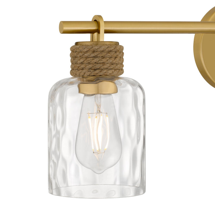 Quoizel - BTC8624BRG - Three Light Vanity - Baltic - Brushed Gold