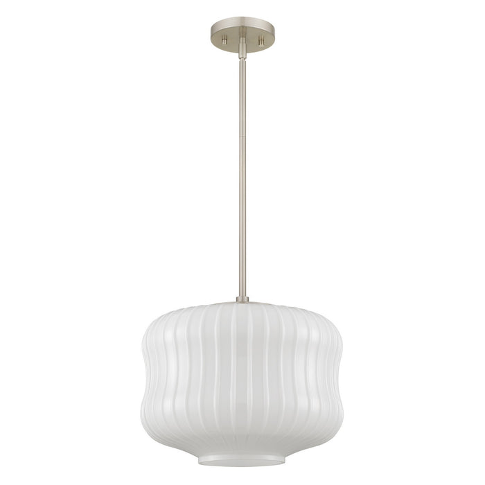 Quoizel - CARA1814BN - One Light Pendant - Cara - Brushed Nickel