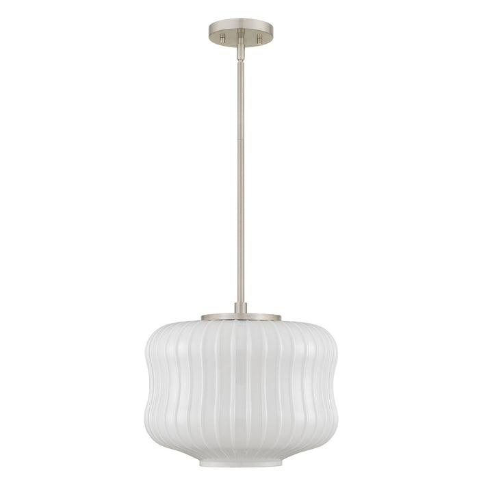 Quoizel - CARA1814BN - One Light Pendant - Cara - Brushed Nickel