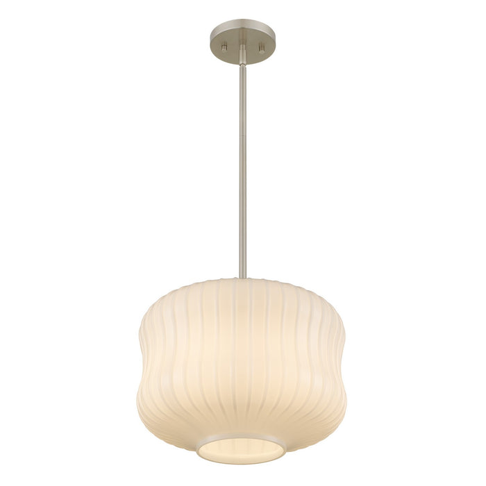 Quoizel - CARA1814BN - One Light Pendant - Cara - Brushed Nickel