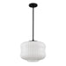 Quoizel - CARA1814MBK - One Light Pendant - Cara - Matte Black