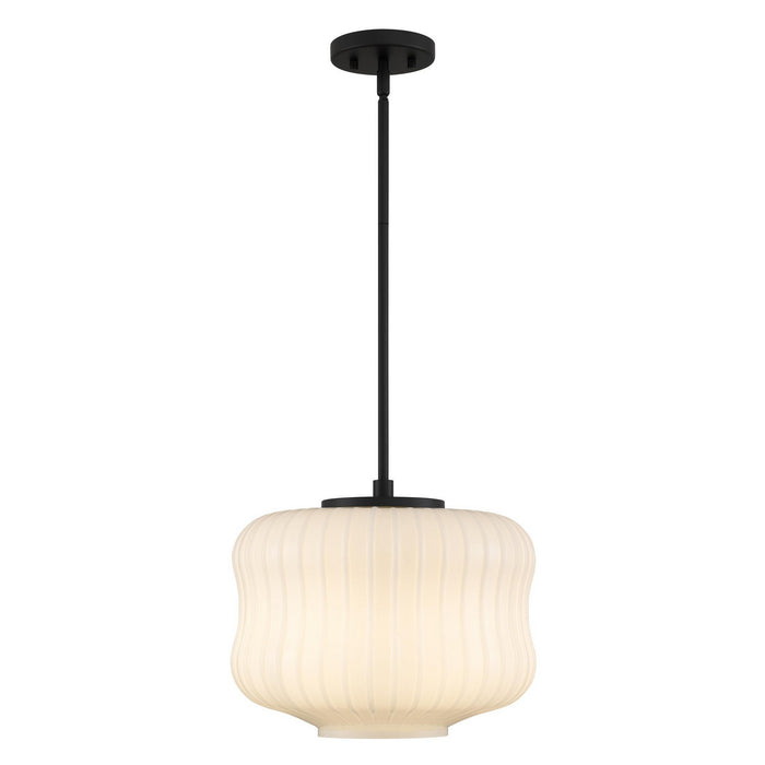 Quoizel - CARA1814MBK - One Light Pendant - Cara - Matte Black