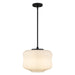 Quoizel - CARA1814MBK - One Light Pendant - Cara - Matte Black