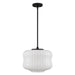 Quoizel - CARA1814MBK - One Light Pendant - Cara - Matte Black